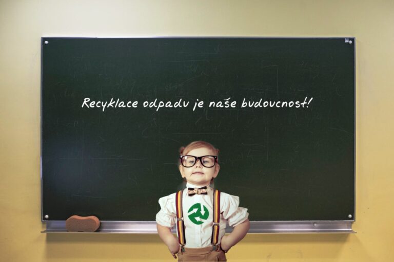 Naučme ty nejmenší o recyklaci odpadu co nejvíce!