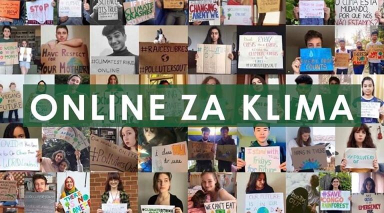 On-line stávky za klima, tento pátek pořádají studentská klimatická hnutí